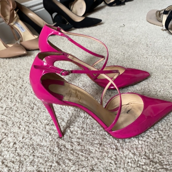 Fuschia strap or Christian Louboutins. - Picture 7 of 8
